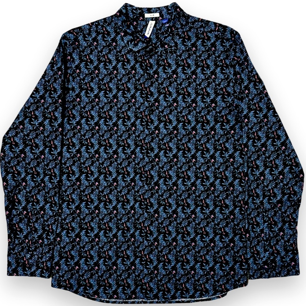 Men’s Artefact Slim Floral Dress Shirt | Large